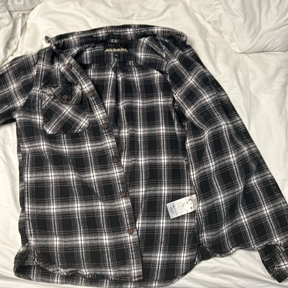 Lightweight plaid winter coat - Picture 6 of 8